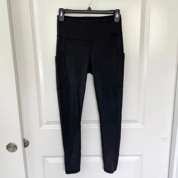 Prana High Waisted Pocket Leggings Black Small - Picture 1 of 5